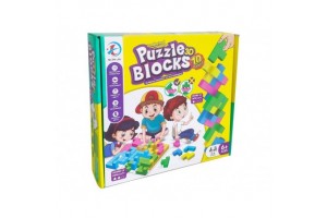 Építőkocka 40 db - színes készlet