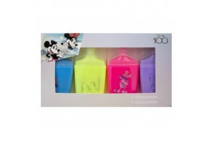 Minnie szövegkiemelők 4 db, élénk színek