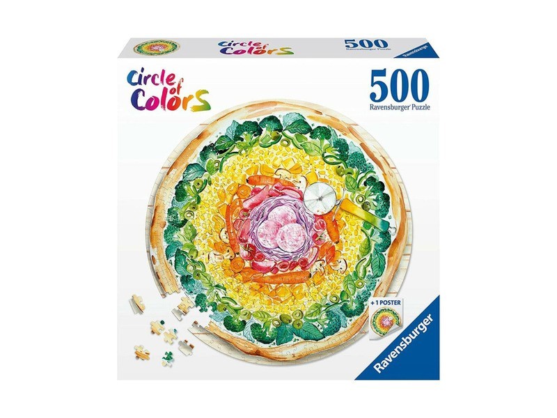 Puzzle kör 500 db - Pizza borítóképe