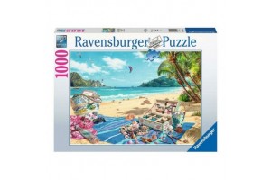 Puzzle 1000 db - Kagyló gyűjtő