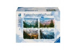 Puzzle 18000 db - Évszakok | Részletgazdag kép