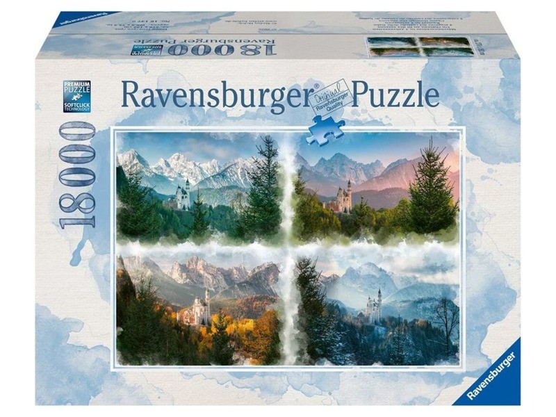 Puzzle 18000 db - Évszakok | Részletgazdag kép