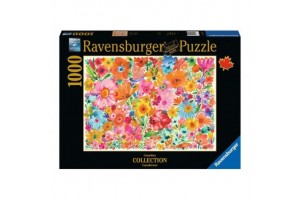 Puzzle 1000 db – Virágzó szépségek, részletgazdag virágminta