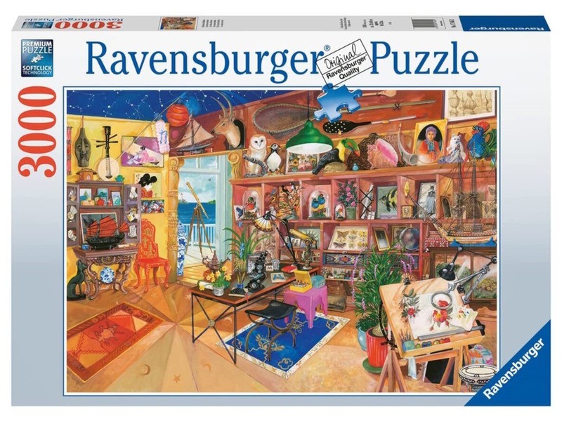 Puzzle 3000 db - Kíváncsi kollekció kép