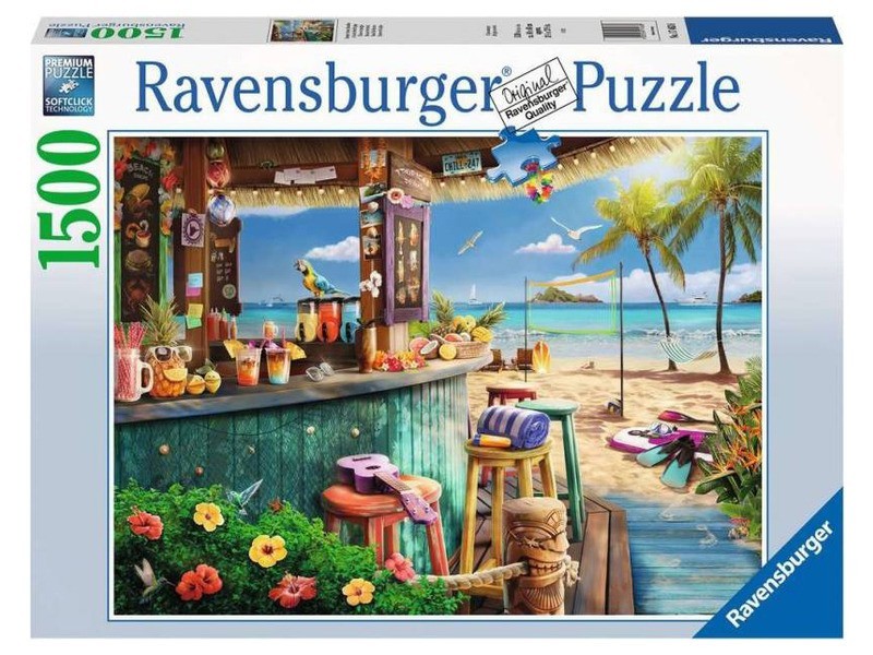 Puzzle 1500 db - Strand bár képe