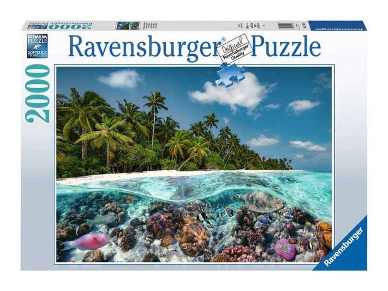 Puzzle 2000 db - Maldív-szigetek