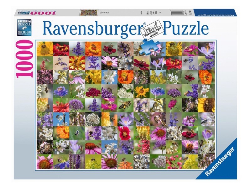 Puzzle 1000 db - 99 méhecske