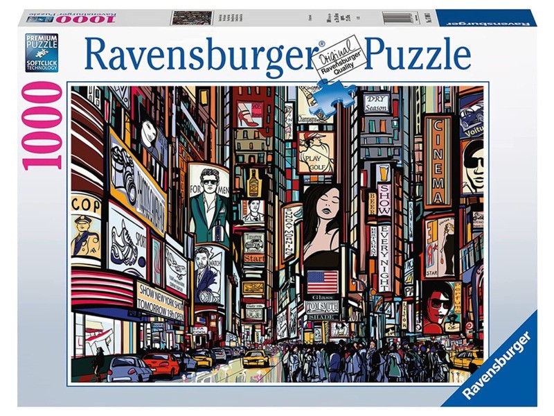 Puzzle 1000 db - New York városképek