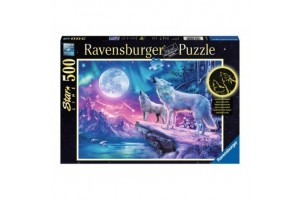 Az északi fény farkasa - 500 db puzzle