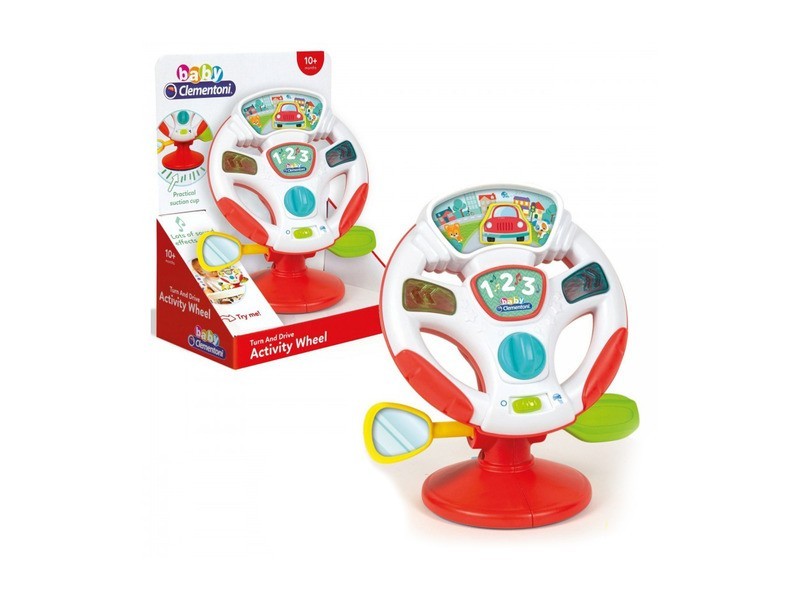 Foglalkoztató kormánykerék – interaktív gyermekjáték