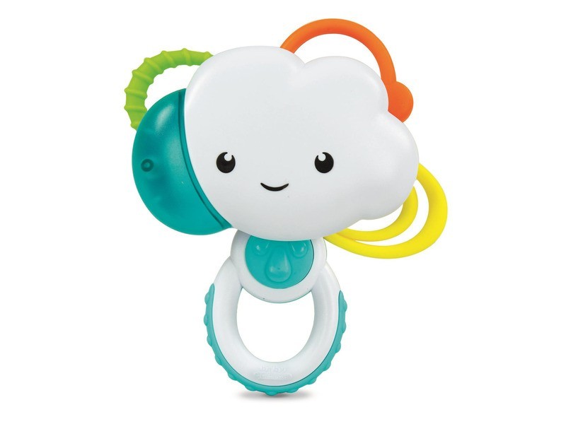 Felhőcskés csörgő és rágóka - termékfotó