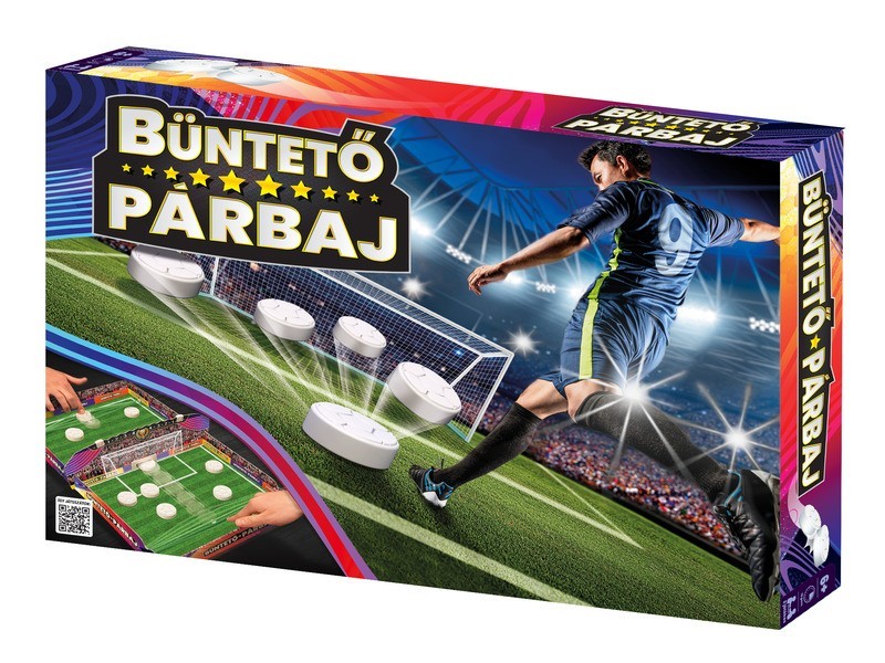 Büntetőpárbaj társasjáték — focis kihívás 2 játékosnak