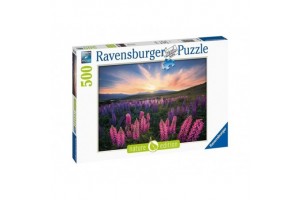 Puzzle 500 db - Csillagfürt (virágos motívum)