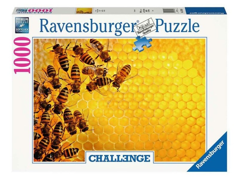 Puzzle 1000 db - Méhek, részletgazdag kép