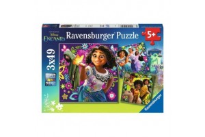 Encanto puzzle szett - 3x49 db