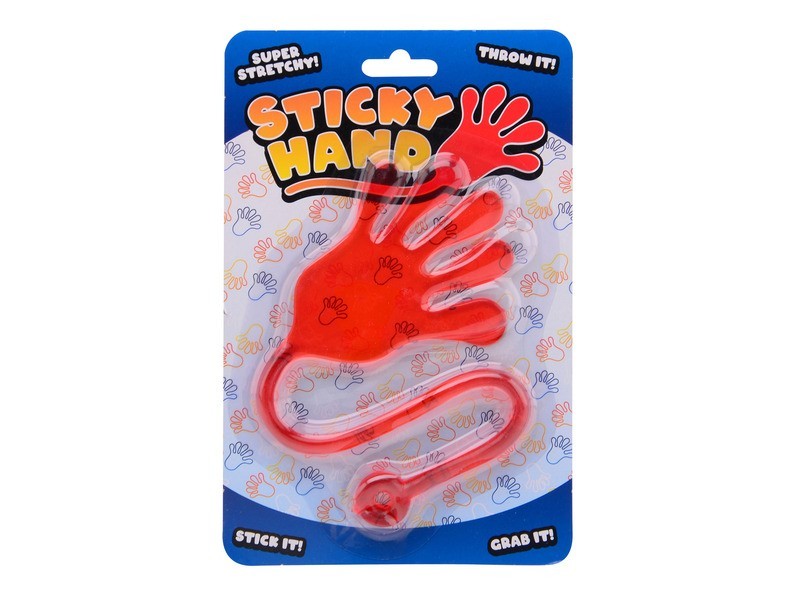 Ragadós kéz – színes tapadó játék