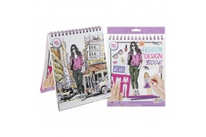 Grafix divattervező könyv — 36 lap, sablonok és matricák