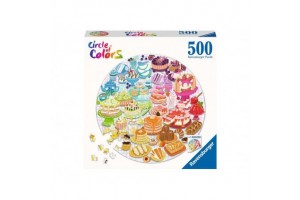 Kör puzzle 500 db - Desszertek