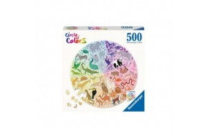 Puzzle kör 500 db - Állatok