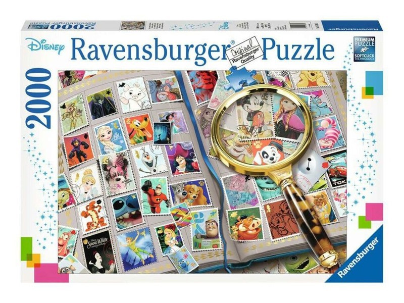 Puzzle 2000 db - Kedvenc bélyegeim borító