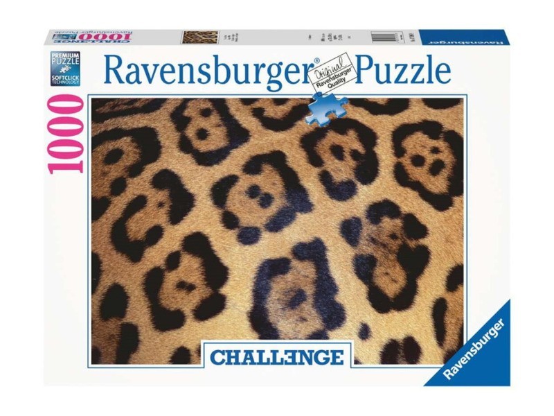 Puzzle 1000 db - Állatminta, részletgazdag kép