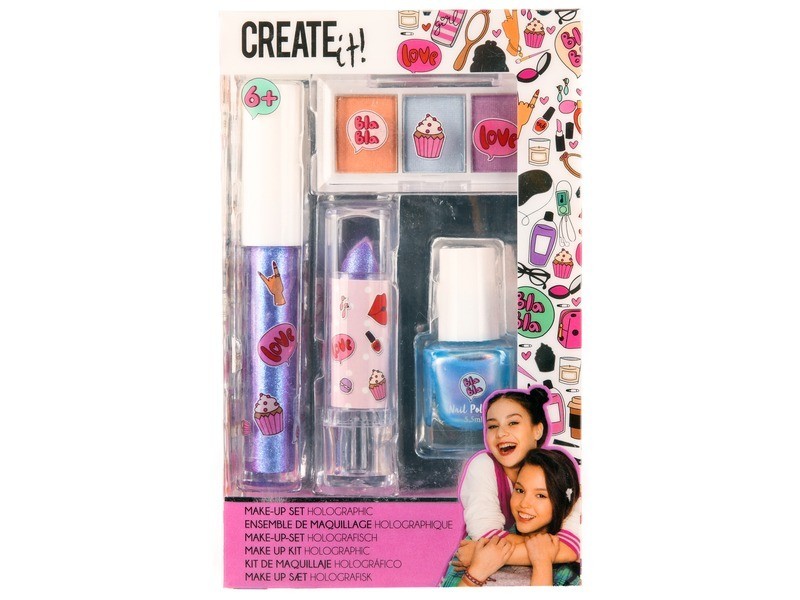 Create It smink készlet – paletta szemre, ajakra és arcra