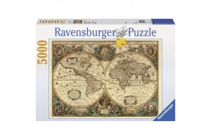Puzzle 5000 db – Történelmi világtérkép