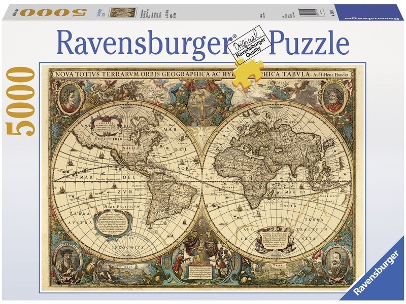 Puzzle 5000 db – Történelmi világtérkép