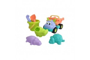 Teherautós homokozó 6 darabos – többféle