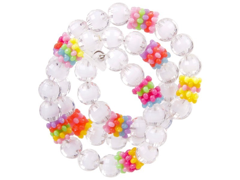 Rugalmas karkötő virágokkal