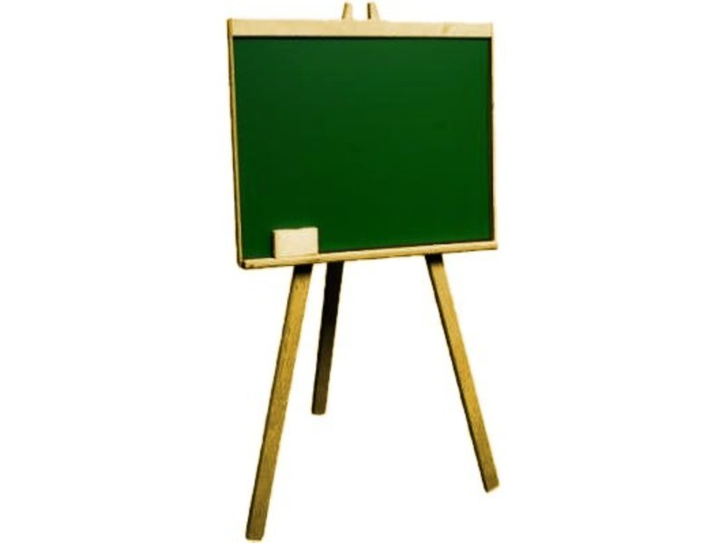 Állványos fa mágnes rajztábla 93 cm