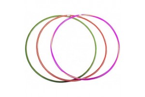 Nagy 80 cm hulahopp karika – színes, strapabíró