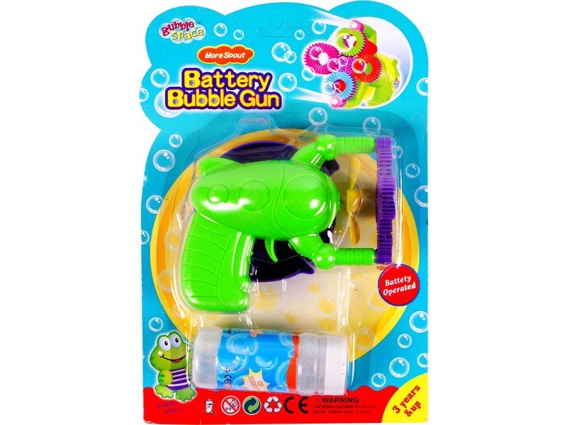 Elemes szappanbuborék-fújó pisztoly