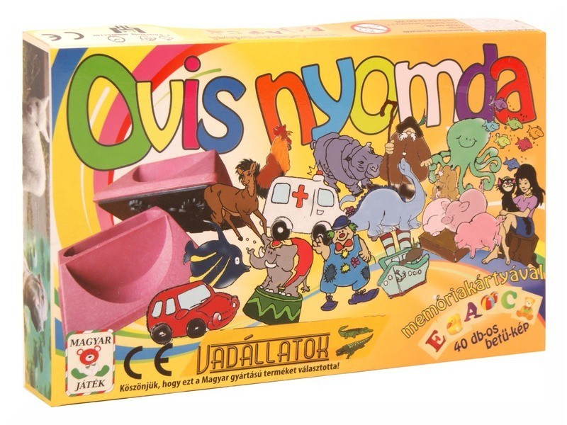 Ovis nyomda memóriakártyával — vidám bélyegző