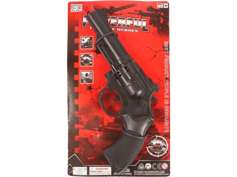 Powerful műanyag játékpisztoly 22 cm