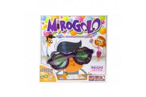 Mirogolo társasjáték - doboz és játékelemek