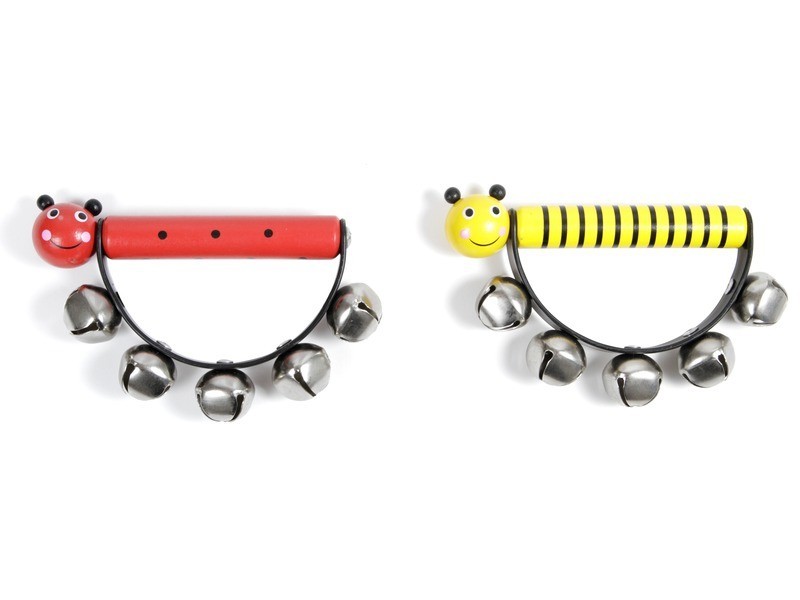 Fa csörgő – kézzel készült, természetes anyag