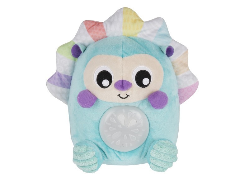 Zenélő, világító sündisznó játék