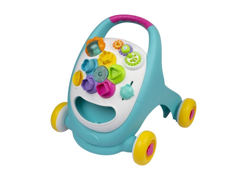 Zenélő világító járássegítő — babajárássegítő