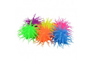 Világítós fluffy labda (12 cm) — 6 féle
