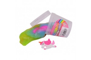 Unikornis putty - színes gyurma játék