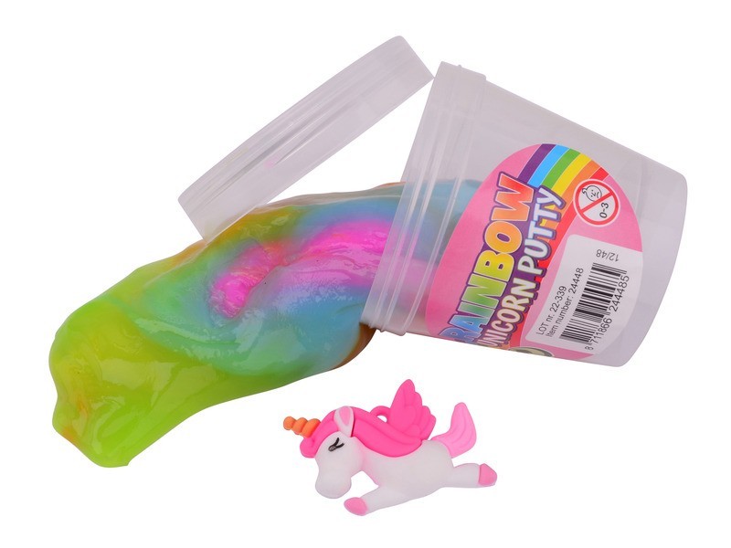 Unikornis putty - színes gyurma játék