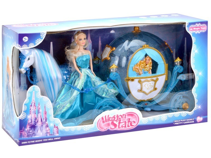 Tökhintó játékbabával, 28 cm - termékkép