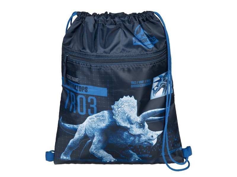 Jurassic World tornazsák, dinóminta