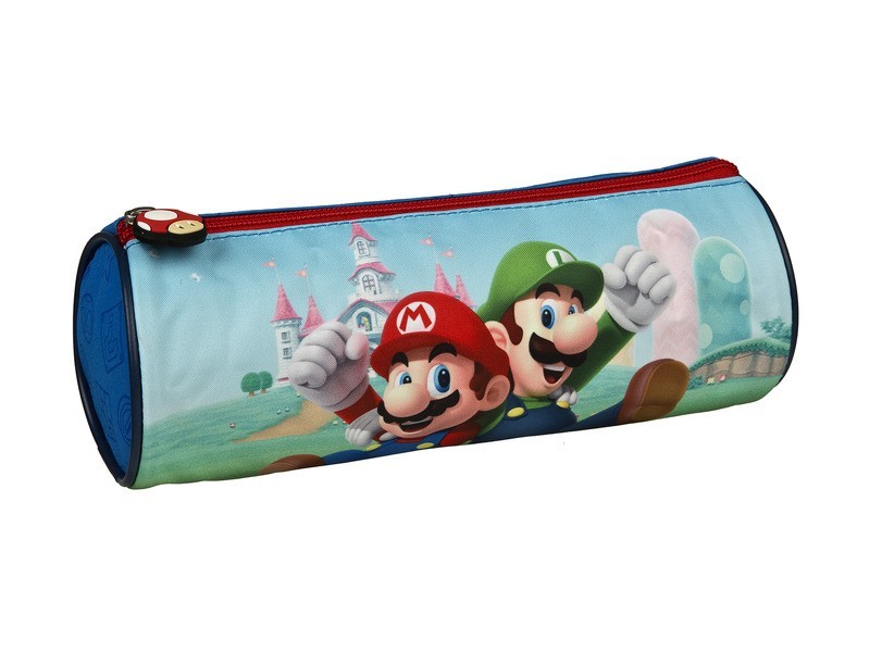 Super Mario tolltartó — színes mintás