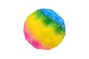 Szivárványos pattogó labda (7 cm)