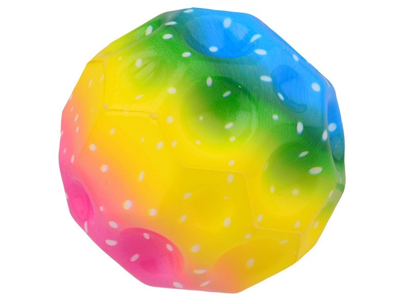 Szivárványos pattogó labda (7 cm)