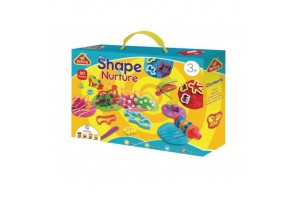 Színek és formák gyurmaszett - 4 tégely