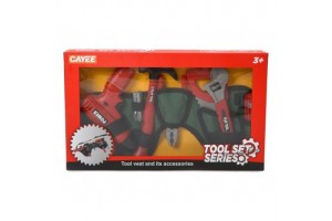 Szerszámkészlet övtáskában — 10 részes