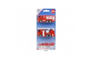 SIKU tűzoltóautó szett – játék járművek